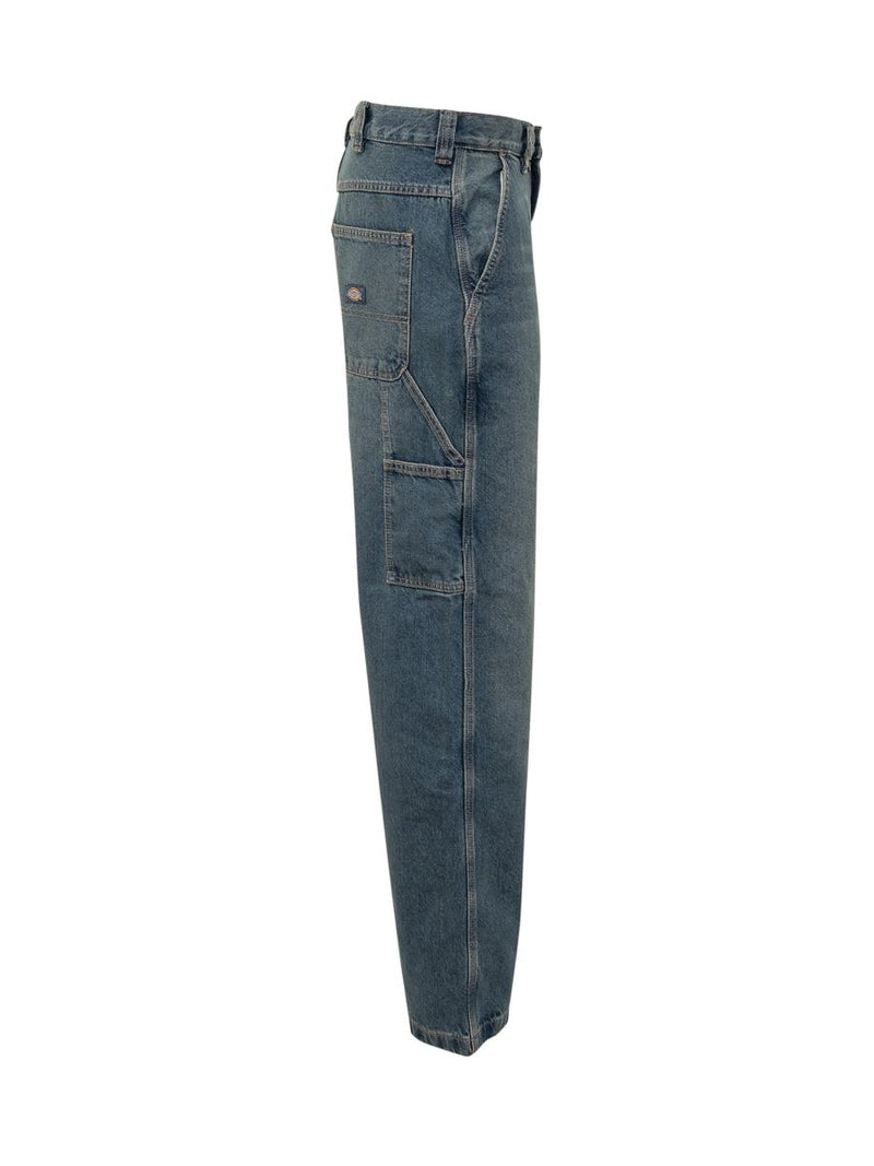 Dickies Dickies Blue Wide Leg Jeans