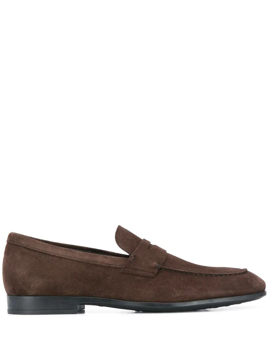 Tod'S Suede Penny Loafers Shoes