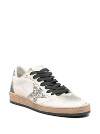 Golden Goose Sneakers 'Ball Star' In White And Silver