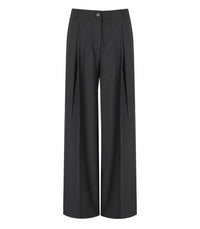 Twinset Anthracite Grey Wide Leg Pants