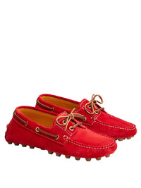Tod'S Boat Gommino Bubble Suede Loafers Shoes