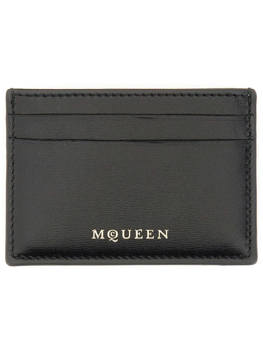 Alexander McQueen Card Holder With Logo