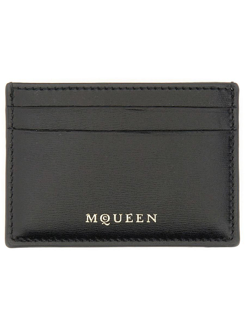 Alexander McQueen Card Holder With Logo