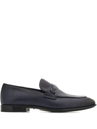 Salvatore Ferragamo Desio Shaded Leather Loafers Shoes