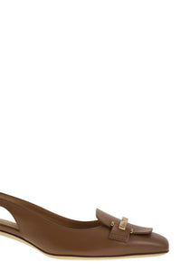 Tod'S Slingback Leather Décolleté