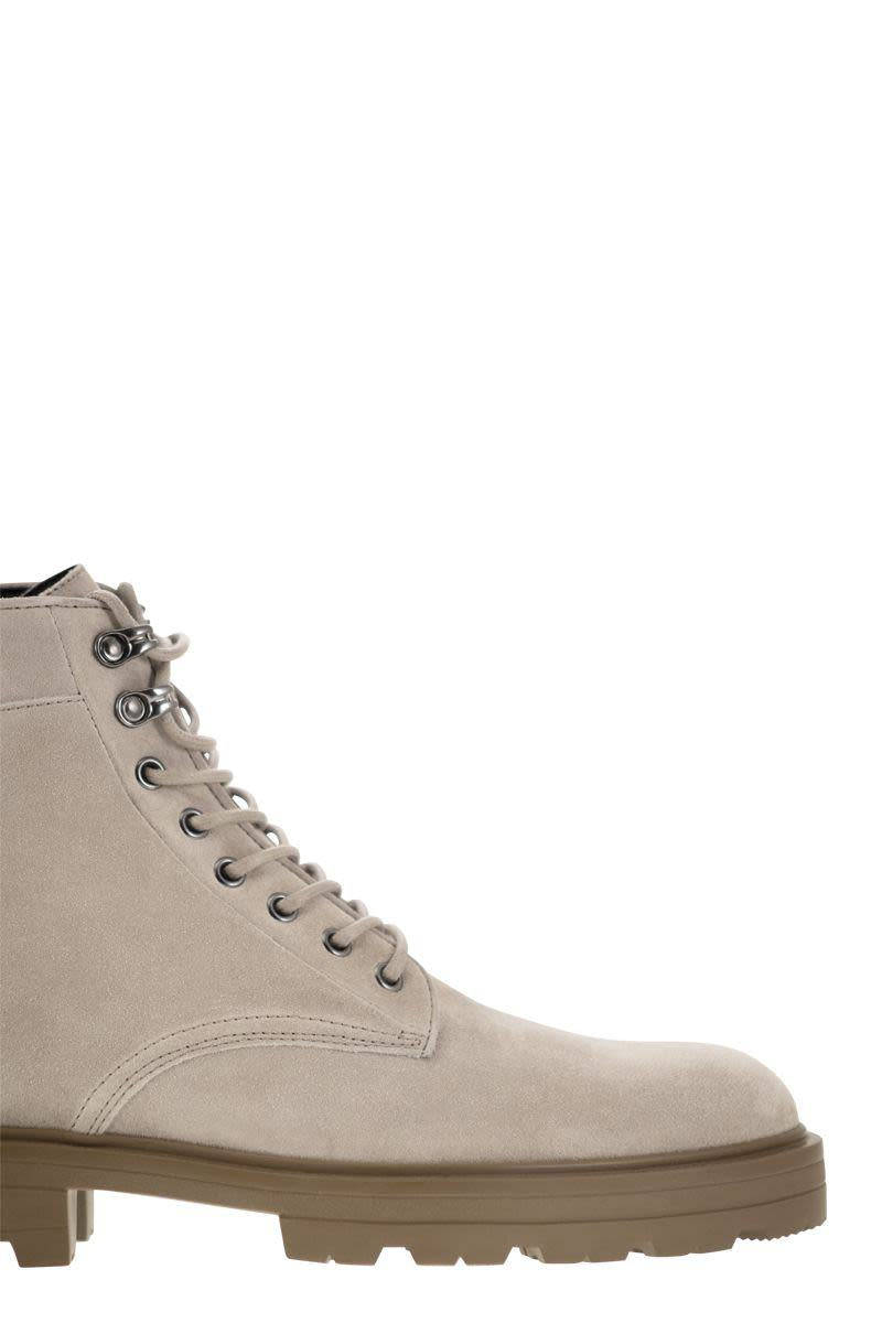 Hogan H673 Suede Boots