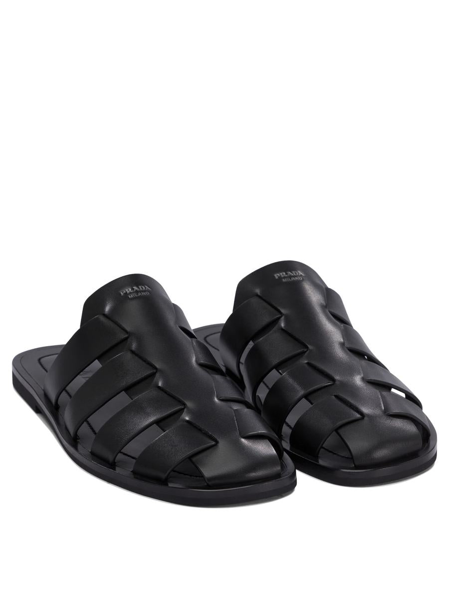 Prada Cage Mules
