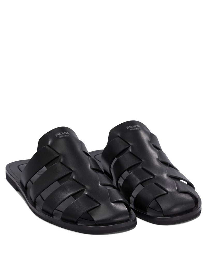 Prada Cage Mules