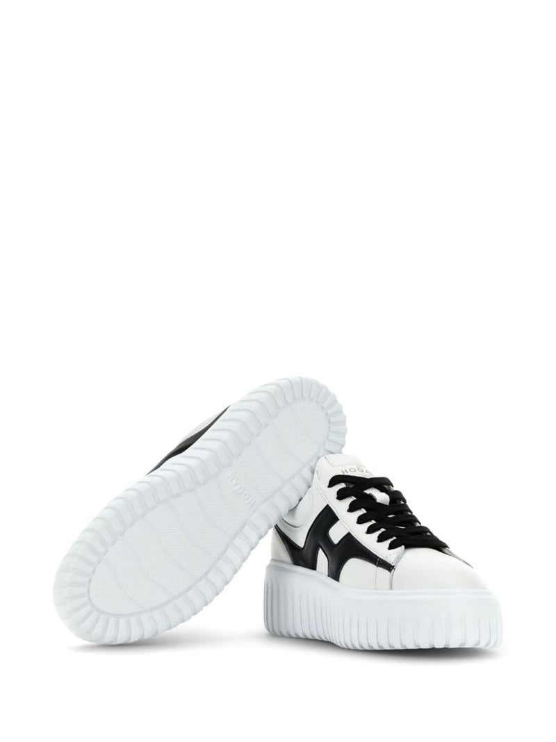 Hogan H-Stripes Leather Sneakers