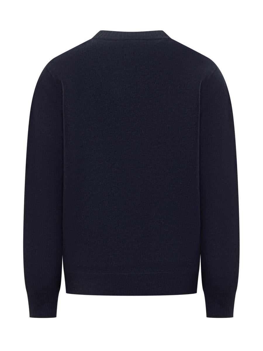 A.P.C. A.P.C. Wool Sweater With Embossed Logo