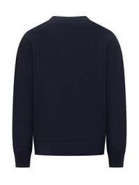 A.P.C. A.P.C. Wool Sweater With Embossed Logo