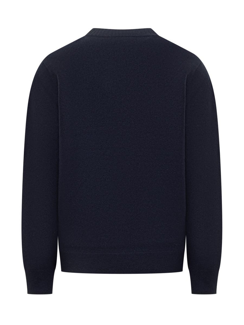 A.P.C. A.P.C. Wool Sweater With Embossed Logo