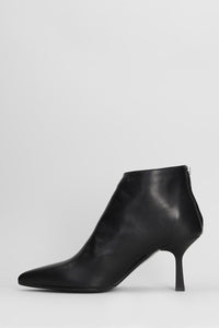 Gisel Moire Elise High Heels Ankle Boots