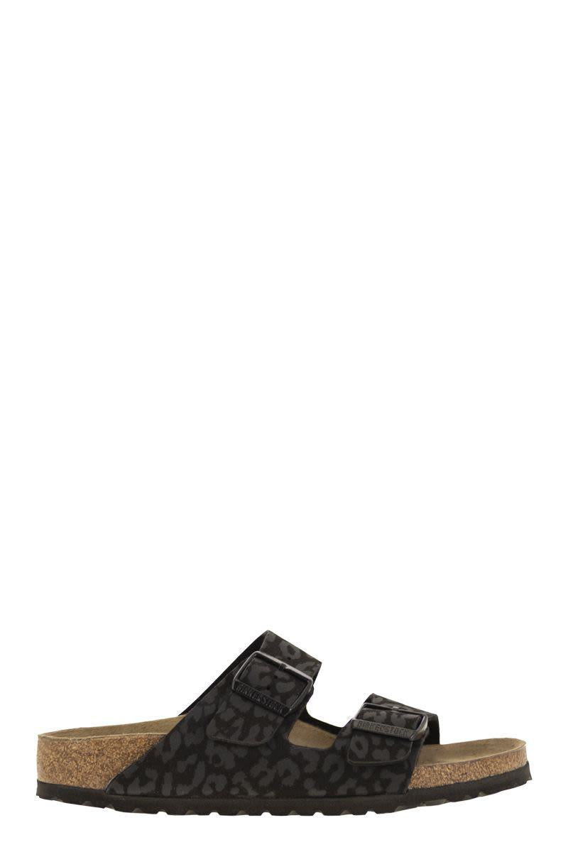 Birkenstock Arizona Leo - Sandal With Buckles And Animal Print