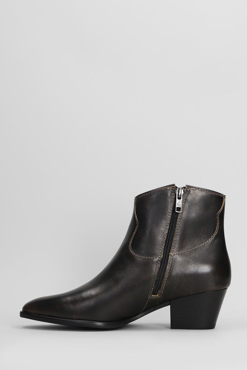 Ash Fame Texan Ankle Boots