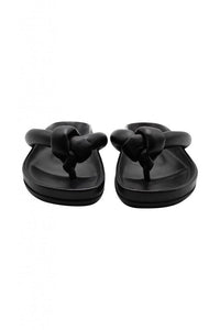 Rick Owens Fogachine Knotted Slip On Strap Sandal Shoes