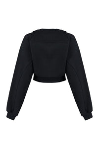 Off-White Logo Detail Cotton Sweatshirt