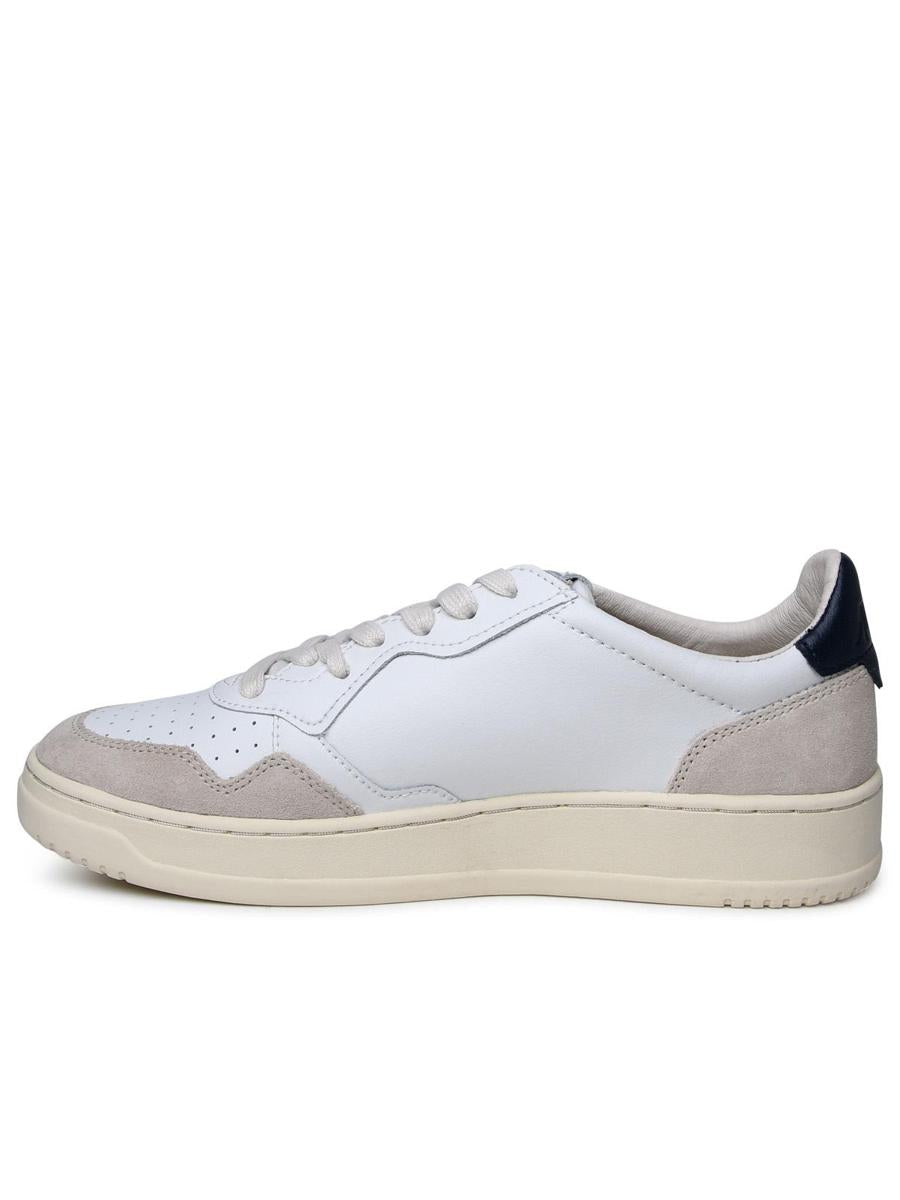 Autry Two-Tone Leather Sneakers
