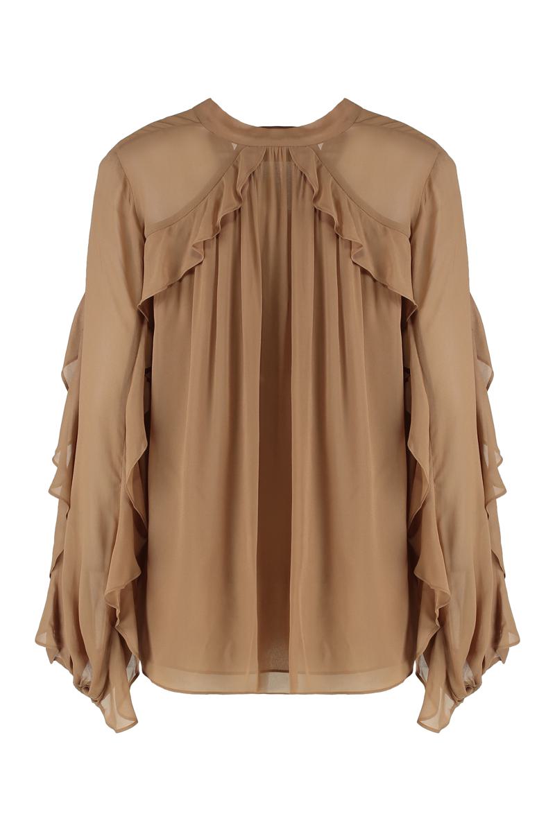 Zimmermann Illuminate Crêpe Blouse