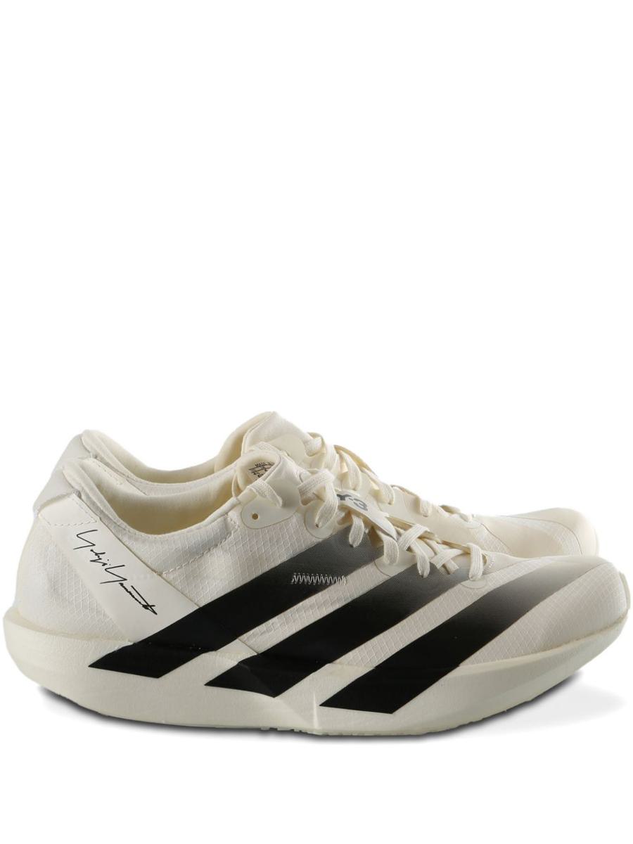 Y-3 Adidas Black And White Adios Pro 4 Sneakers