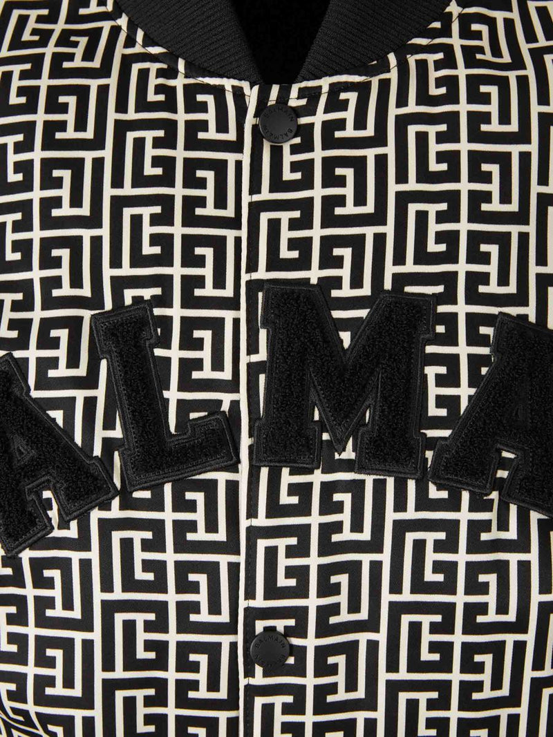 Balmain Varsity Monogram Jacket