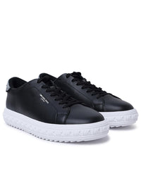 Michael Kors 'Grove' Black Leather Sneakers