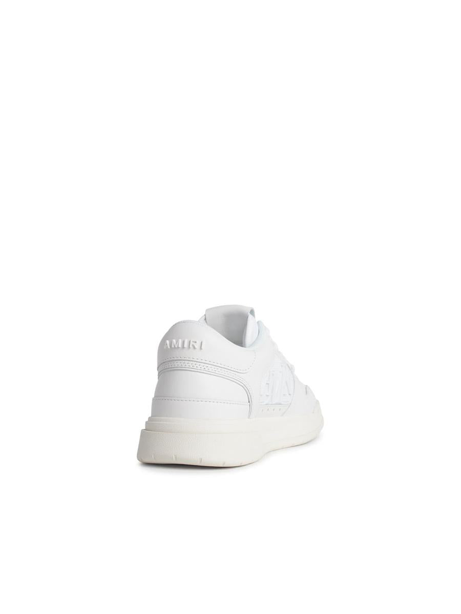 Amiri 'Classic Low' White Leather Blend Sneakers