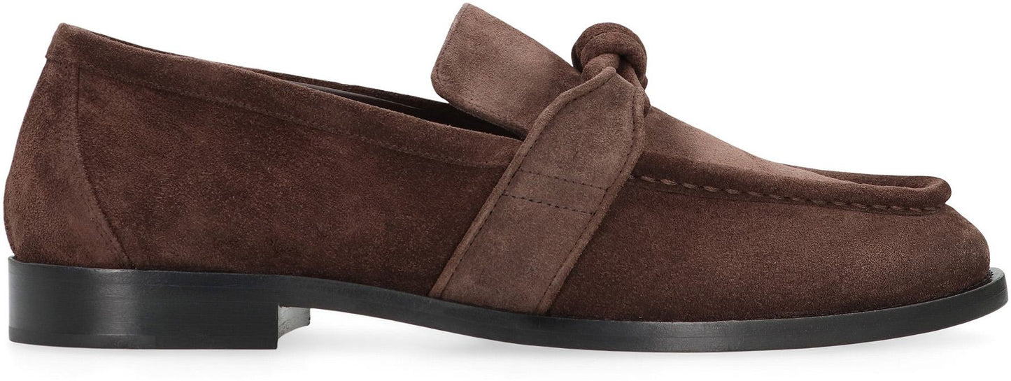 Bottega Veneta Astaire Suede Loafers