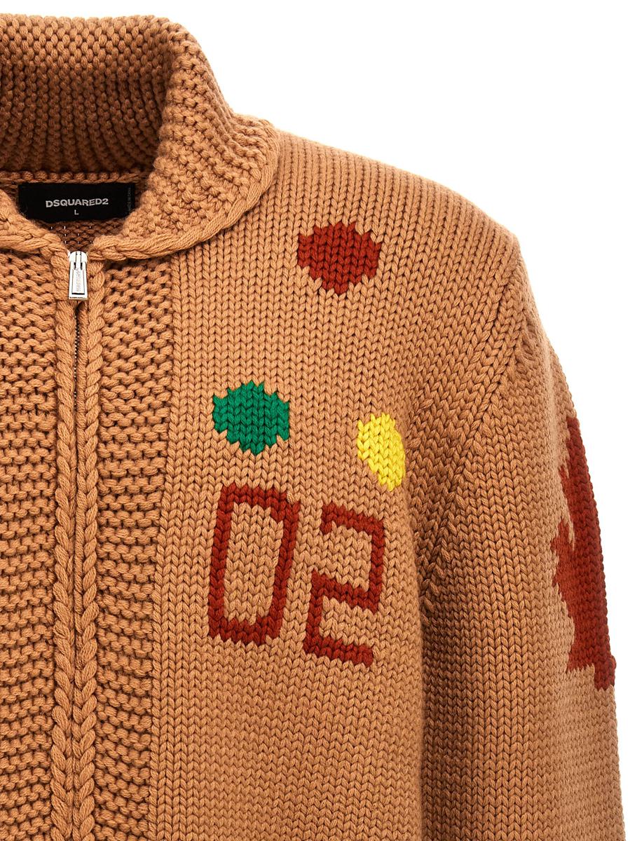 DSQUARED2 Jacquard Cardigan