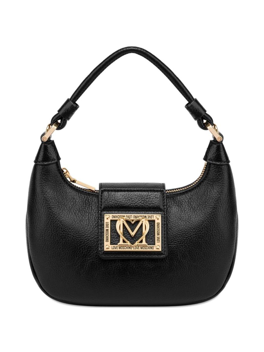 Love Moschino Black Logo Shoulder Bag