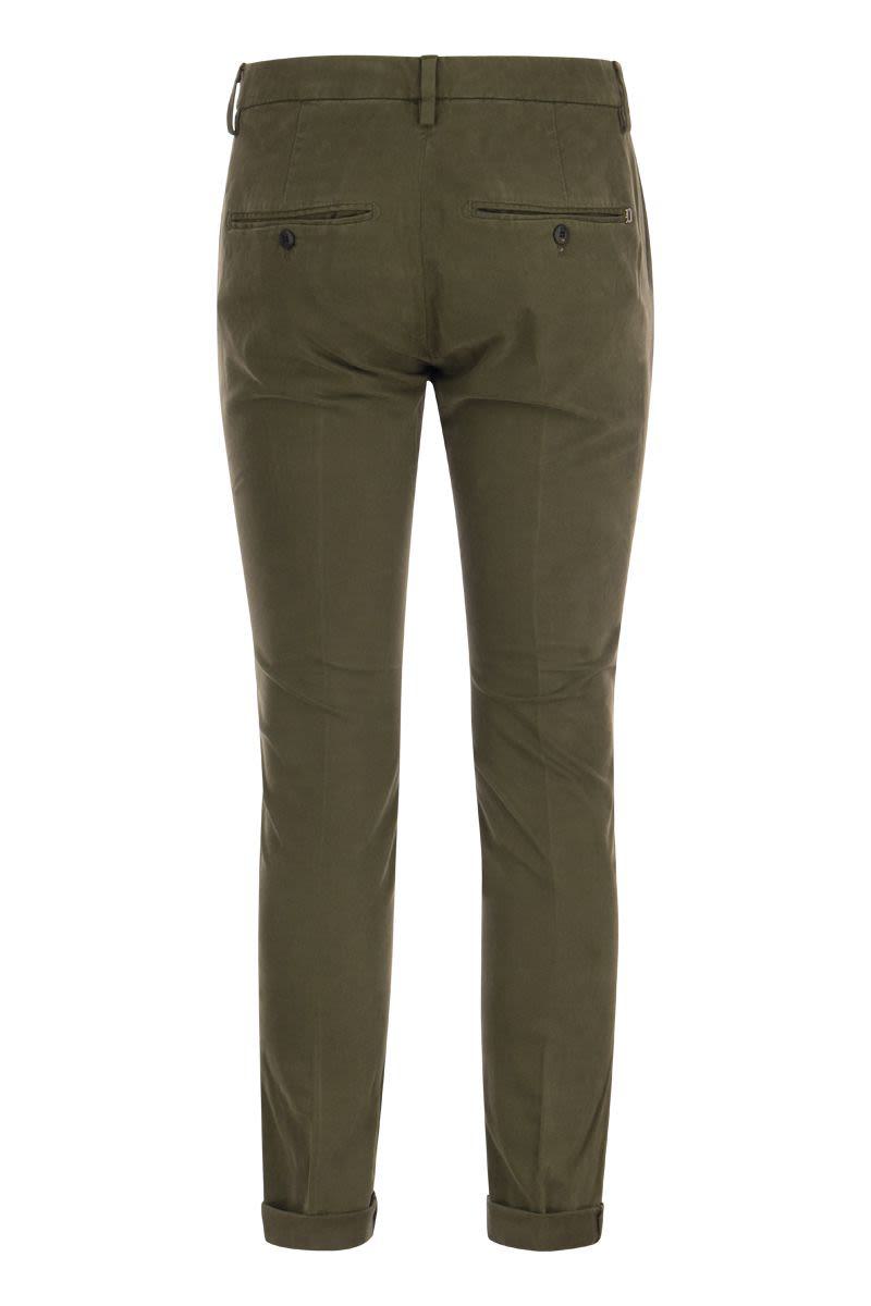 Dondup Gaubert - Slim-Fit Gabardine Trousers