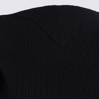 Rick Owens Black Wool Knitwear