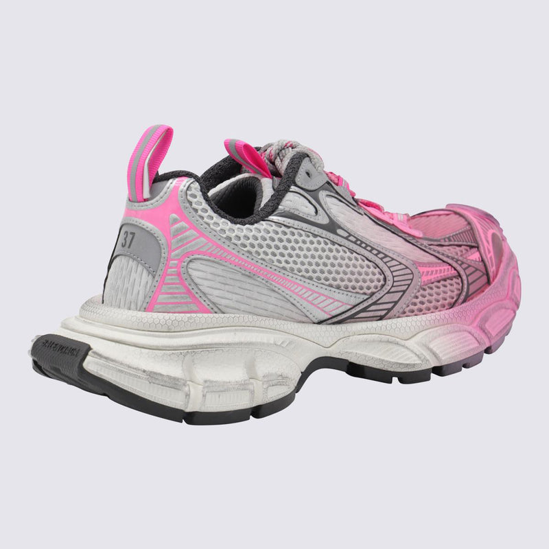 Balenciaga Grey And Pink 3Xl Sneakers