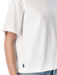 Polo Ralph Lauren Relaxed Crop Fit Cotton Jersey Tee