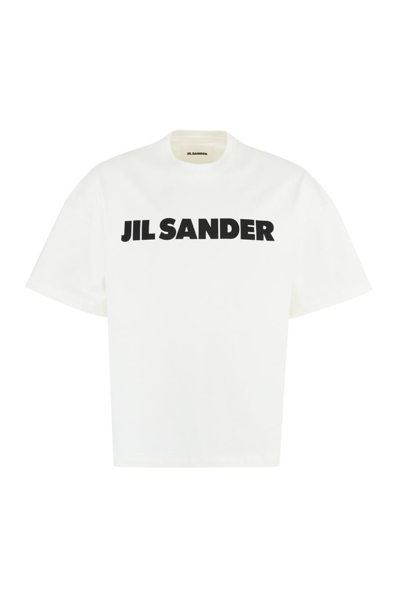 Jil Sander Logo Cotton T-Shirt