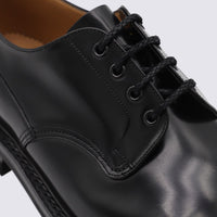 Church'S Black Leather Neil Lace Up Shoes