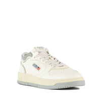 Autry Green Suede Medalist Low Sneakers