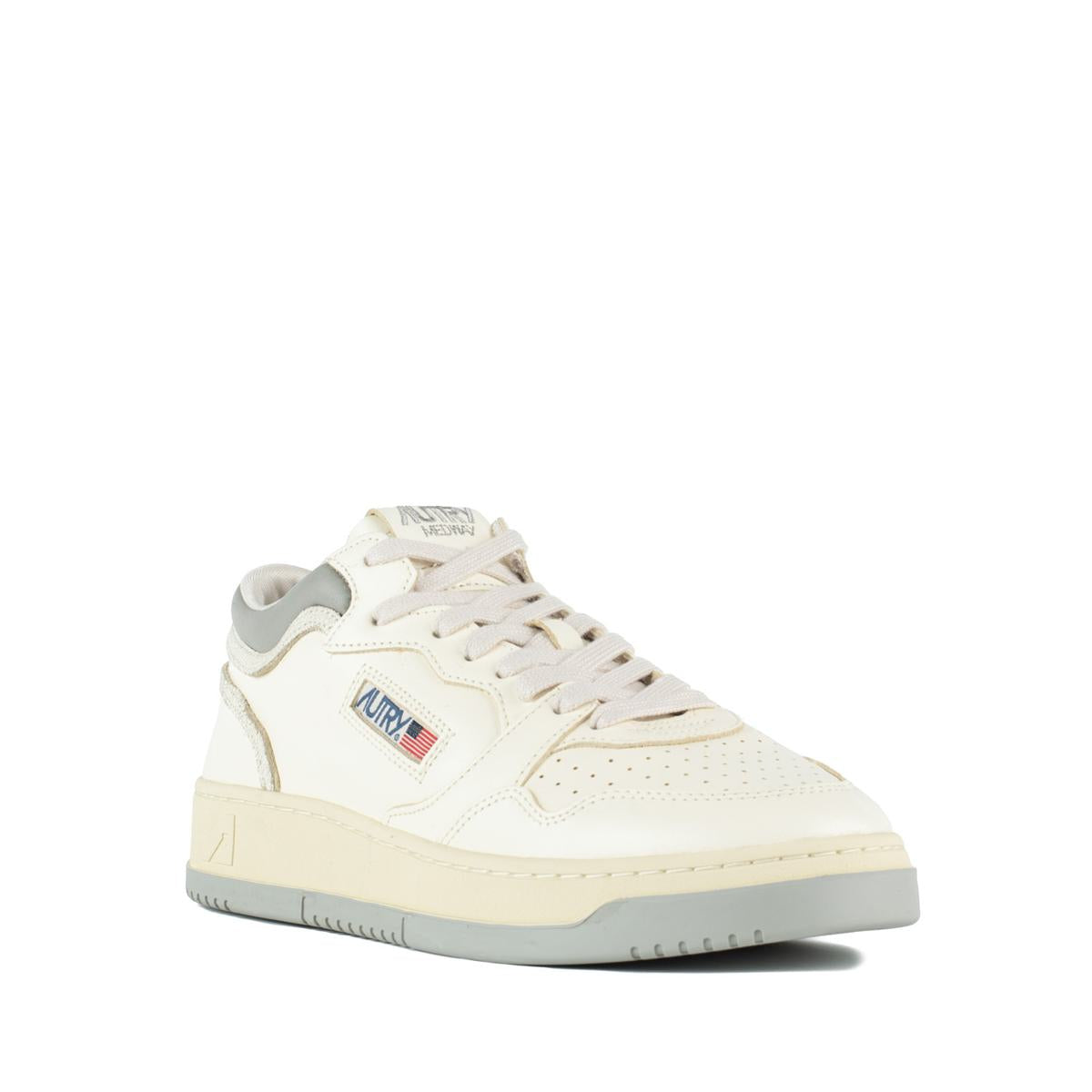 Autry Green Suede Medalist Low Sneakers