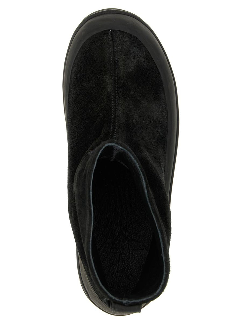 Stone Island Suede Ankle Boots