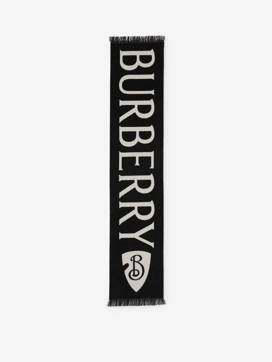 Burberry Wool Logo Scarf