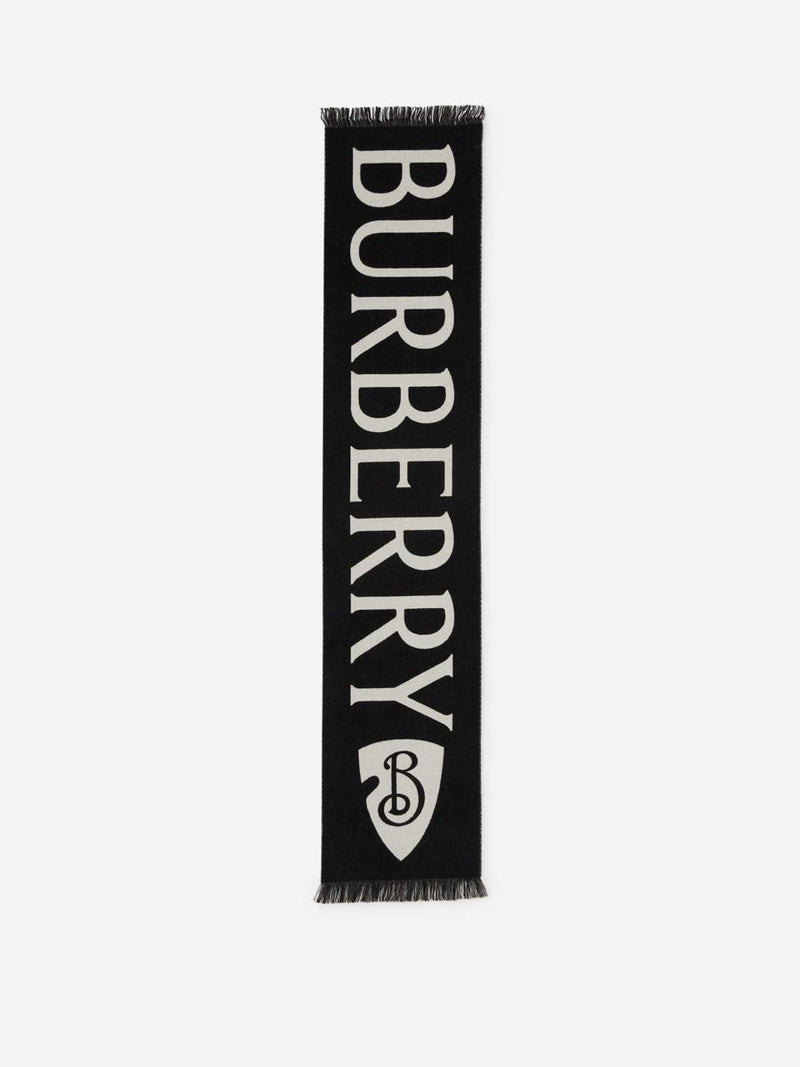 Burberry Wool Logo Scarf