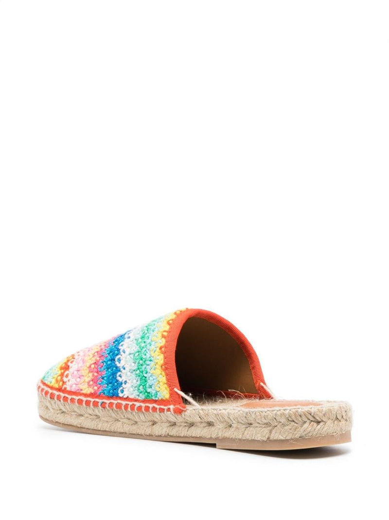 Alanui Striped Espadrilles
