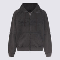 Daily Paper Black Cotton Sweatshirt