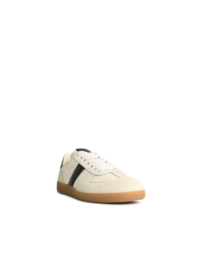Tom Ford 'Archer' White Suede Sneakers