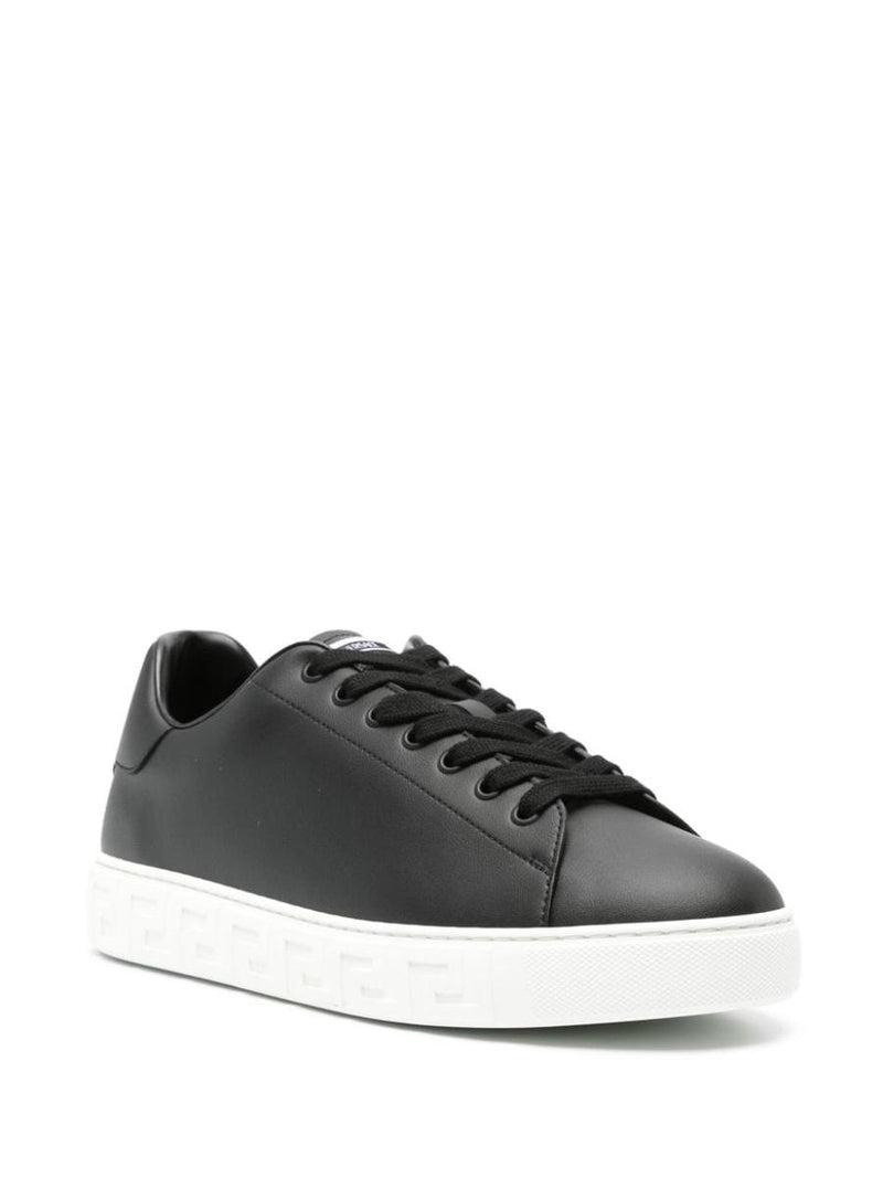 Versace Greca Leather Sneakers
