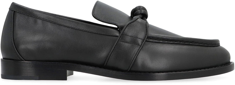 Bottega Veneta Astaire Leather Loafers