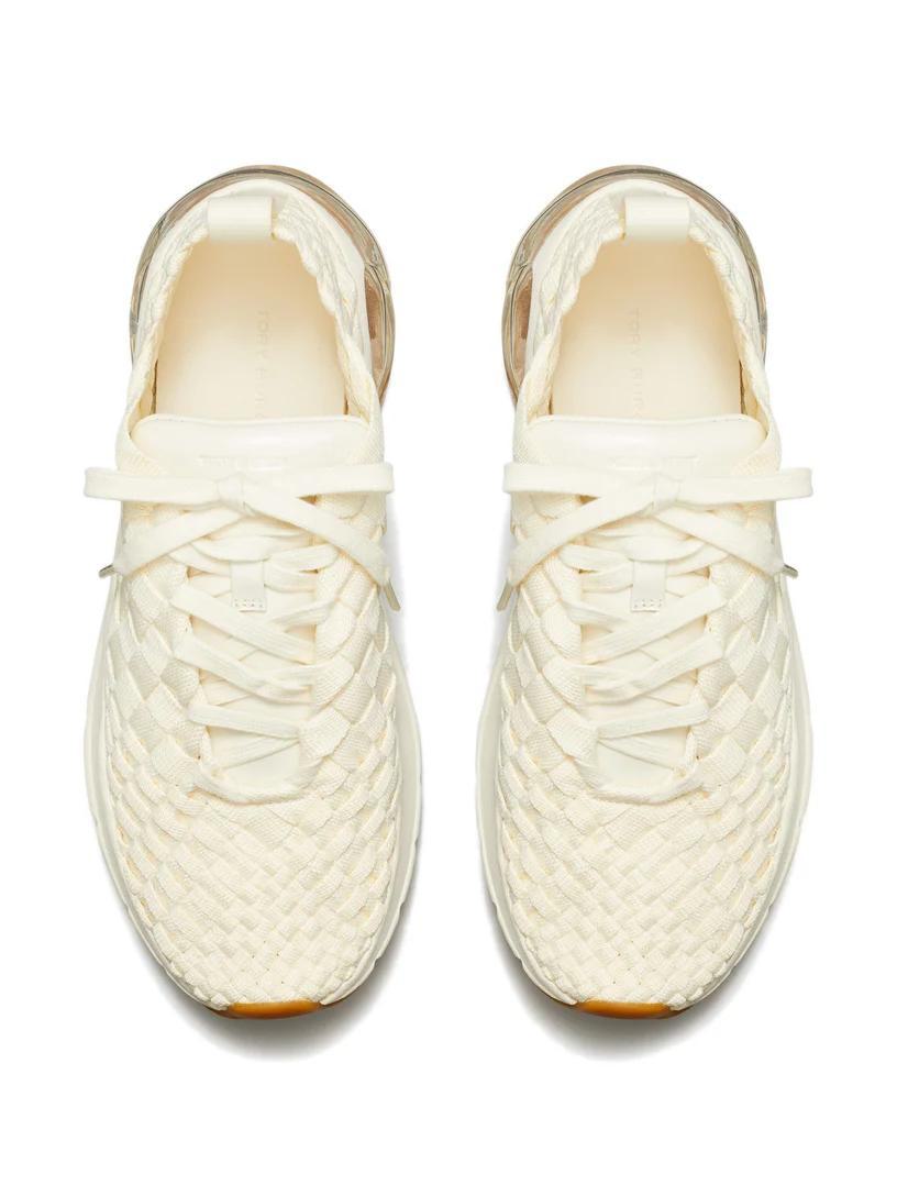 Tory Burch Good Luck Woven Trainer