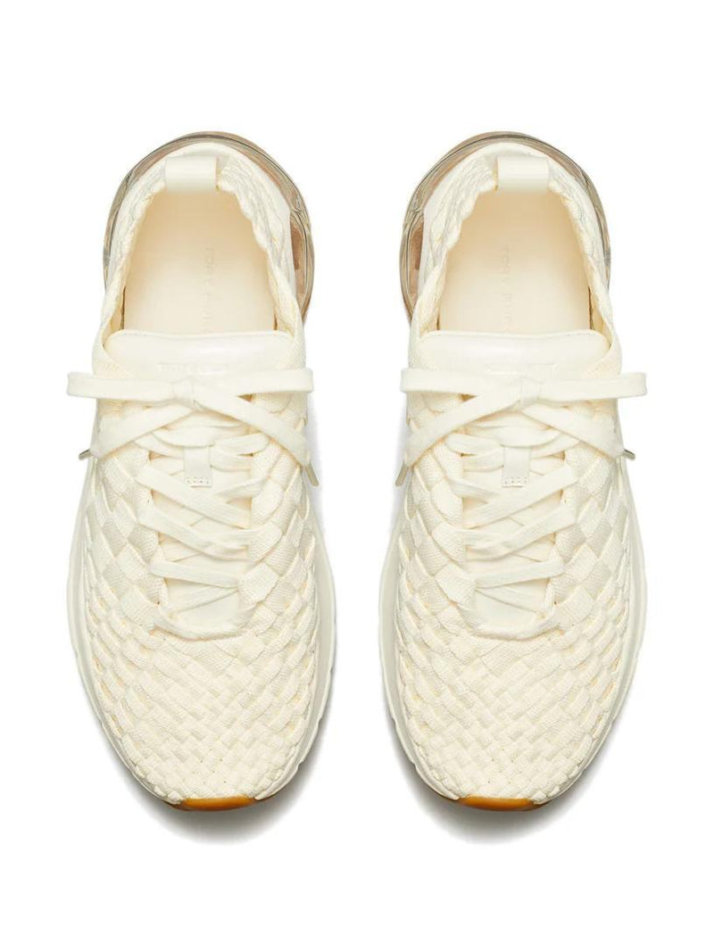 Tory Burch Good Luck Woven Trainer