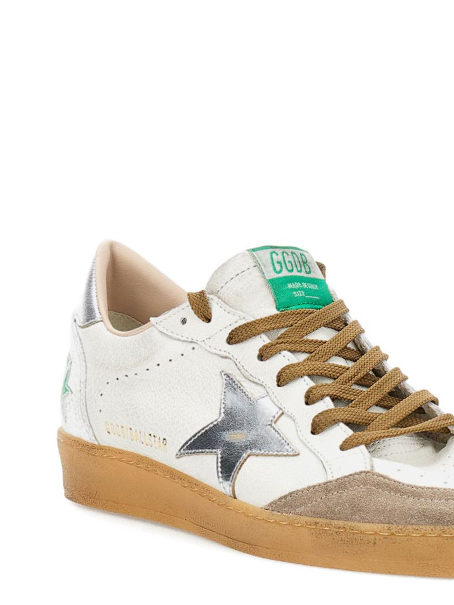 Golden Goose Ball Star Leather Sneakers