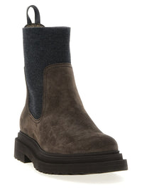 Brunello Cucinelli Monile Ankle Boots